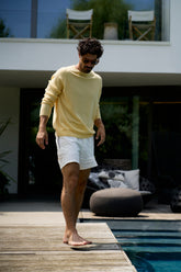 Antibes Swimshorts - White | Umit Benan