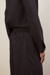 Pantaloni Julian in Lana Vergine - Blu Scuro | Umit Benan