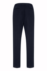 Pantaloni Selly in Cashmere e Cotone - Blu Scuro | Umit Benan