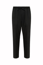 Pantaloni Selly in Cashmere e Cotone - Nero | Umit Benan