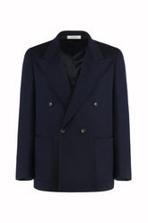 William Blazer in Cashmere - Dark Navy | Umit Benan