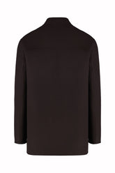 Pitt Jacket in Double-Faced Merino Wool - Benan Brown | Umit Benan