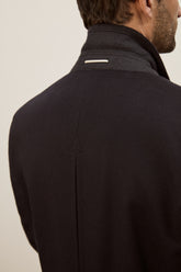 President Coat in Cashmere - Dark Navy | Umit Benan