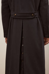 President Coat in Cashmere - Dark Navy | Umit Benan