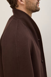 Caan Coat in Double-Faced Cashmere - Benan Brown | Umit Benan