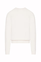 Girocollo Milano in Cashmere - Bianco Naturale | Umit Benan