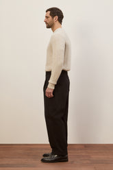 Girocollo Milano in Cashmere - Beige Chiaro | Umit Benan