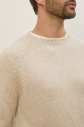 Girocollo Milano in Cashmere - Beige Chiaro | Umit Benan