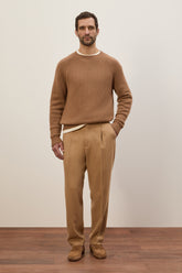 Girocollo Milano in Cashmere - Tabacco | Umit Benan