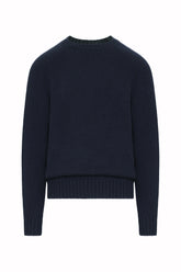 Girocollo Milano in Cashmere - Blu Scuro | Umit Benan