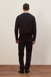 Girocollo Milano in Cashmere - Blu Scuro | Umit Benan