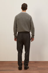 Girocollo Milano in Cashmere - Grigio Medio | Umit Benan