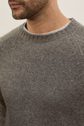 Girocollo Milano in Cashmere - Grigio Medio | Umit Benan