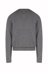 Girocollo Milano in Cashmere - Grigio Medio | Umit Benan