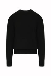 Girocollo Milano in Cashmere - Nero | Umit Benan