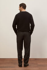 Girocollo Milano in Cashmere - Nero | Umit Benan