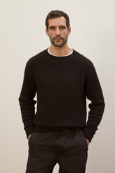 Girocollo Milano in Cashmere - Nero | Umit Benan