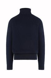 Dolcevita Milano in Cashmere - Blu Scuro | Umit Benan