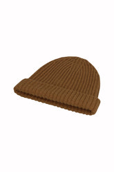 Murray Beanie in Cashmere - Tobacco | Umit Benan