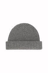 Murray Beanie in Cashmere - Medium Grey | Umit Benan