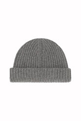 Murray Beanie in Cashmere - Medium Grey | Umit Benan