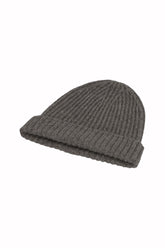 Murray Beanie in Cashmere - Medium Grey | Umit Benan