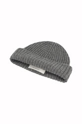 Murray Beanie in Cashmere - Medium Grey | Umit Benan