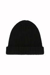 Murray Beanie in Cashmere - Black | Umit Benan