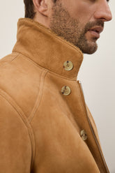 Bruno Jacket in Lambskin - Honey | Umit Benan