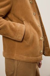Bruno Jacket in Lambskin - Honey | Umit Benan