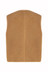 Bruno Reversible Gilet in Lambskin - Honey | Umit Benan