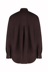 Camicia Ricardo in Seta - Marrone Benan | Umit Benan