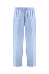 Julian Pants in Cashmere and Silk - Light Blue | Umit Benan