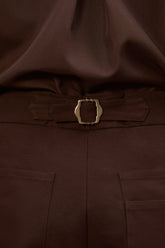 Pantaloni Carpenter in Cotone - Marrone Benan | Umit Benan
