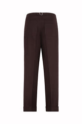 Pantaloni Carpenter in Cotone - Marrone Benan | Umit Benan