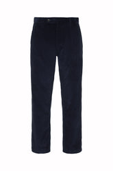 Pantaloni Tony in Cashmere e Cotone - Blu Scuro | Umit Benan