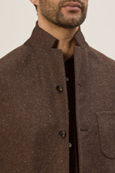 Norman Blazer in Cashmere and Silk - Bott Brown | Umit Benan