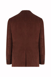 Ben Blazer in Cashmere and Cotton - Tobacco | Umit Benan
