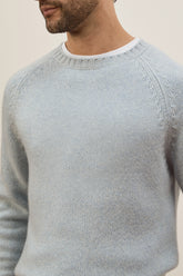 Girocollo Milano in Cashmere - Azzurro Chiaro | Umit Benan