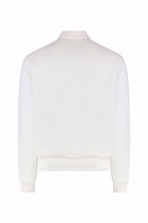 Francis Polo in Cashmere - Off White | Umit Benan