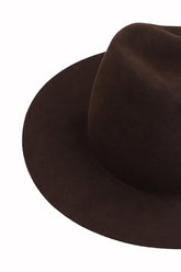 La Fedora in Wool - Tobacco | Umit Benan