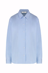 Linda Shirt in Cotton - Light Blue | Umit Benan