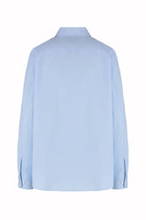 Linda Shirt in Cotton - Light Blue | Umit Benan