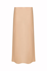 Michelle Skirt in Silk - Peach | Umit Benan
