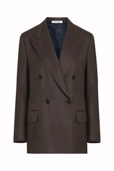 Luisa Blazer in Wool - HB Green | Umit Benan