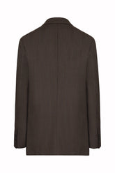 Luisa Blazer in Wool - HB Green | Umit Benan