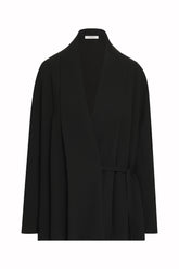 Kimono Giorgia in Seta e Lana - Nero | Umit Benan