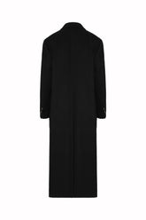 Luisa Coat in Cashmere - Black | Umit Benan
