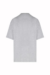 T-shirt Vitto in Cotone - Grigio Chiaro | Umit Benan