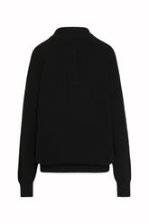 Diana Heavy Polo in Cashmere - Black | Umit Benan